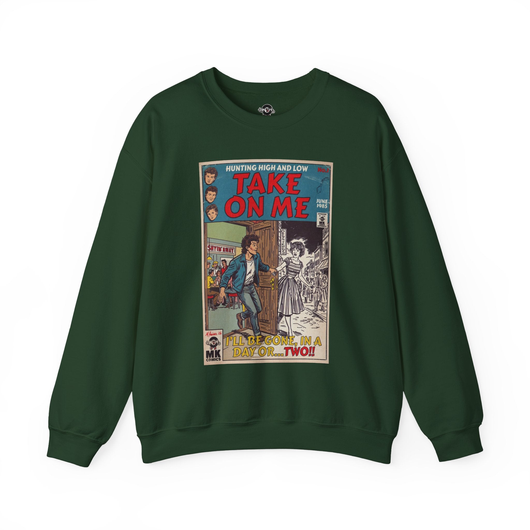 Take On Me - Unisex Heavy Blend™ Crewneck Sweatshirt