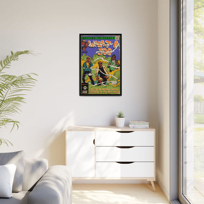 Devin The Dude, Snoop Dogg, Andre 3000 - What A Job - Gallery Canvas Wraps, Vertical Frame
