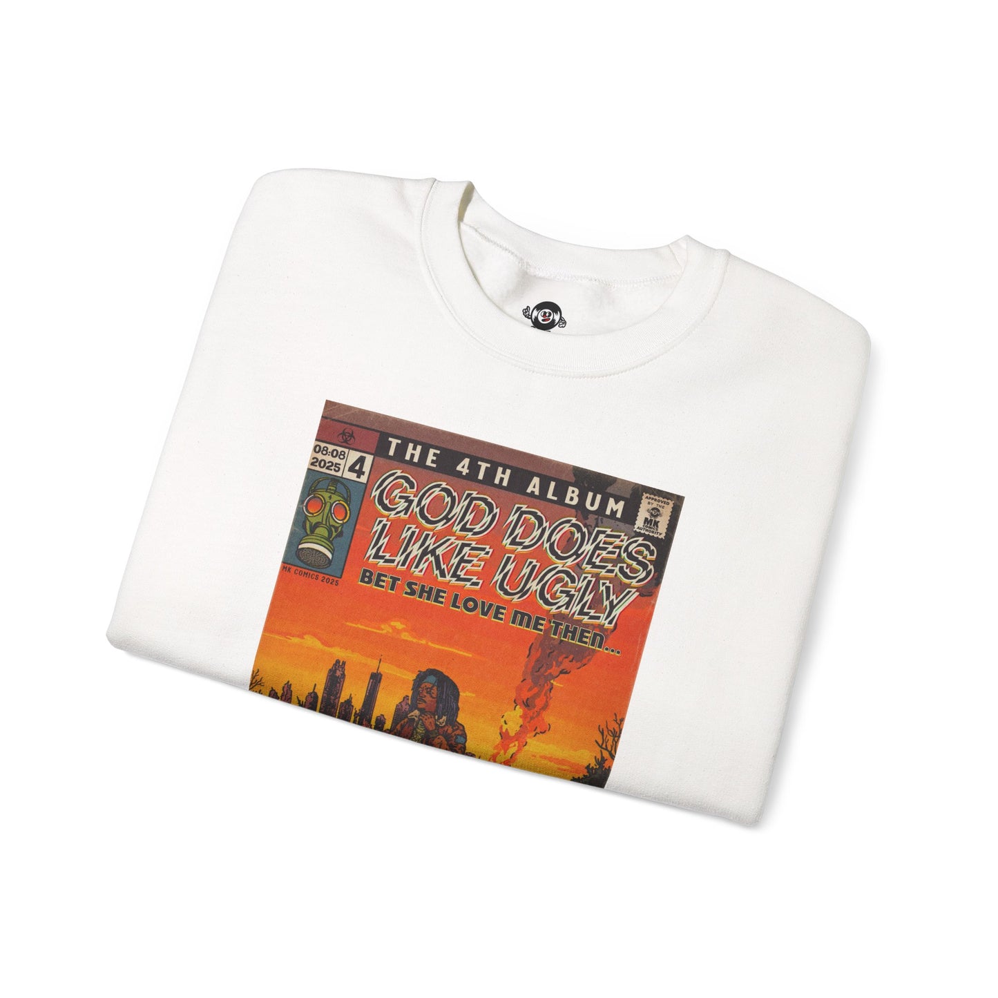 God Does Like Ugly - Unisex Heavy Blend™ Crewneck Sweatshirt