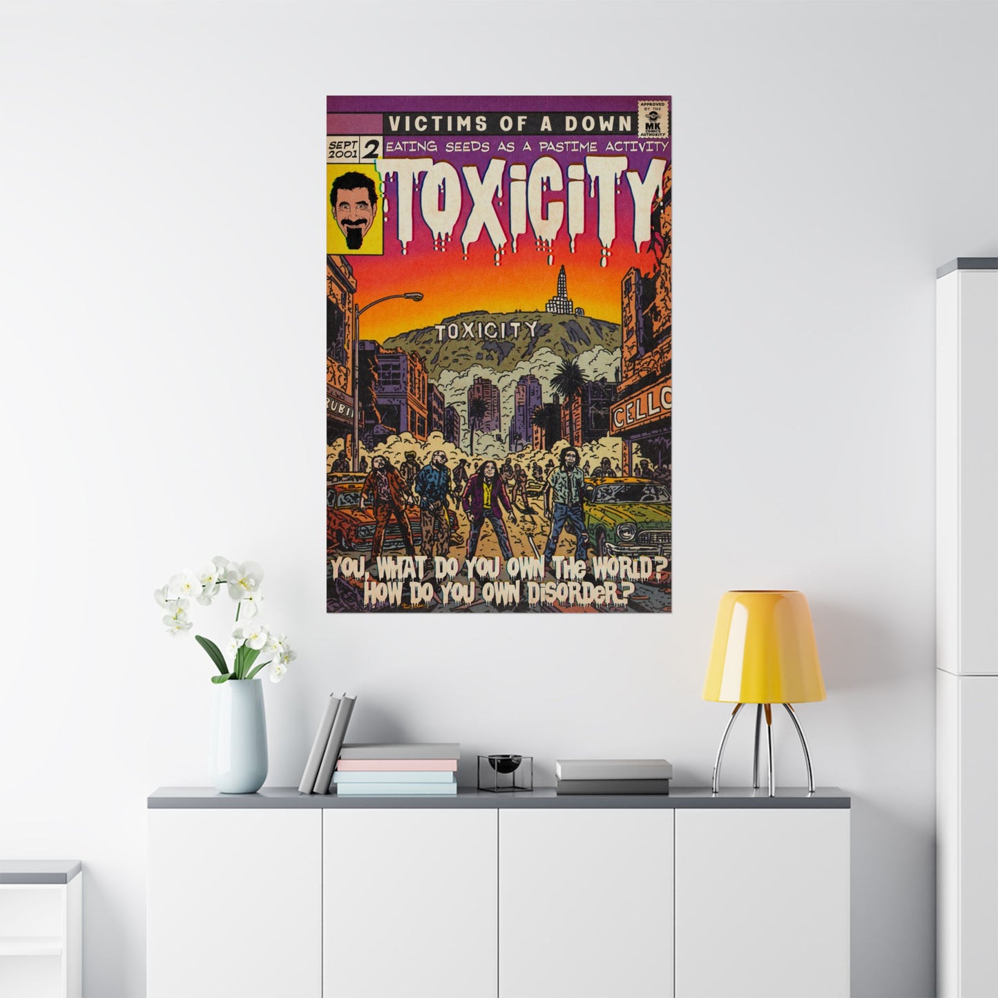 Toxicity - Matte Vertical Posters