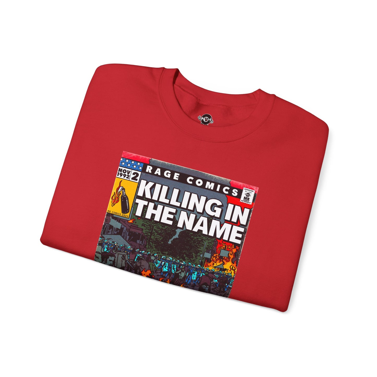 Rage - Killing In the Name - Unisex Heavy Blend™ Crewneck Sweatshirt