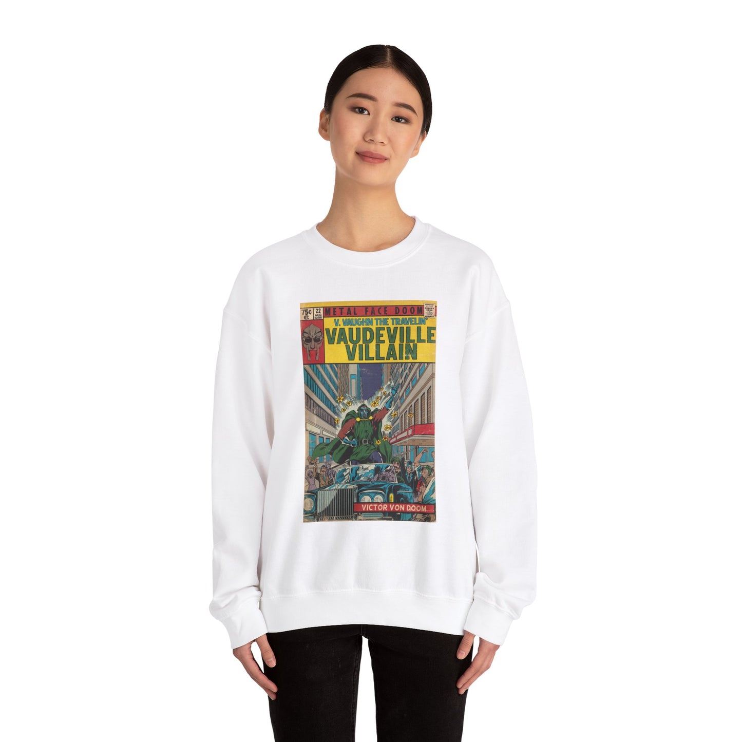 MF DOOM - Vaudeville Villian - Unisex Heavy Blend™ Crewneck Sweatshirt