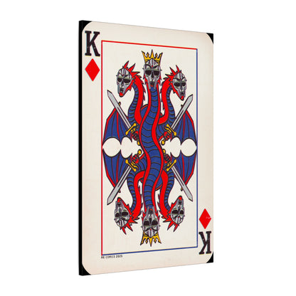 King Geedorah - Matte Canvas, Stretched, 0.75" (Multi-Size)