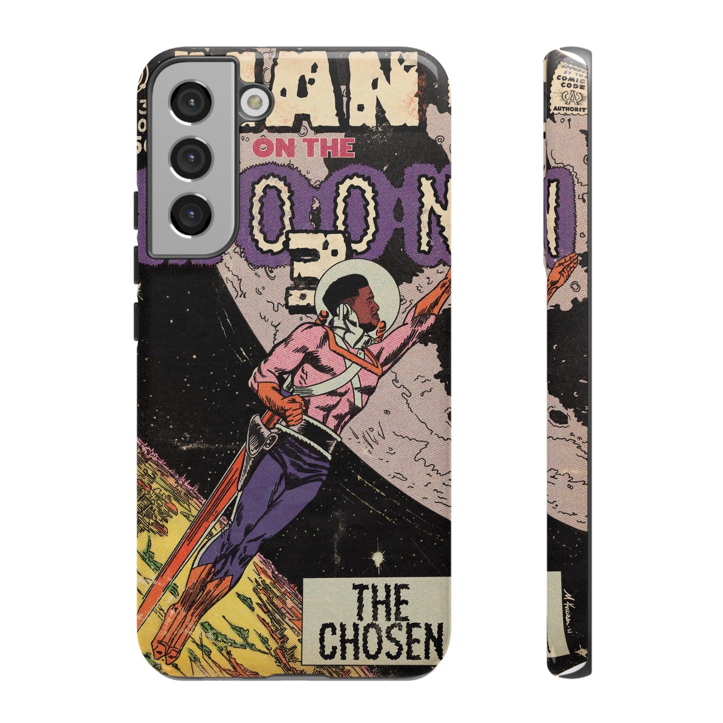 Man on the Moon 3 - Tough Phone Cases