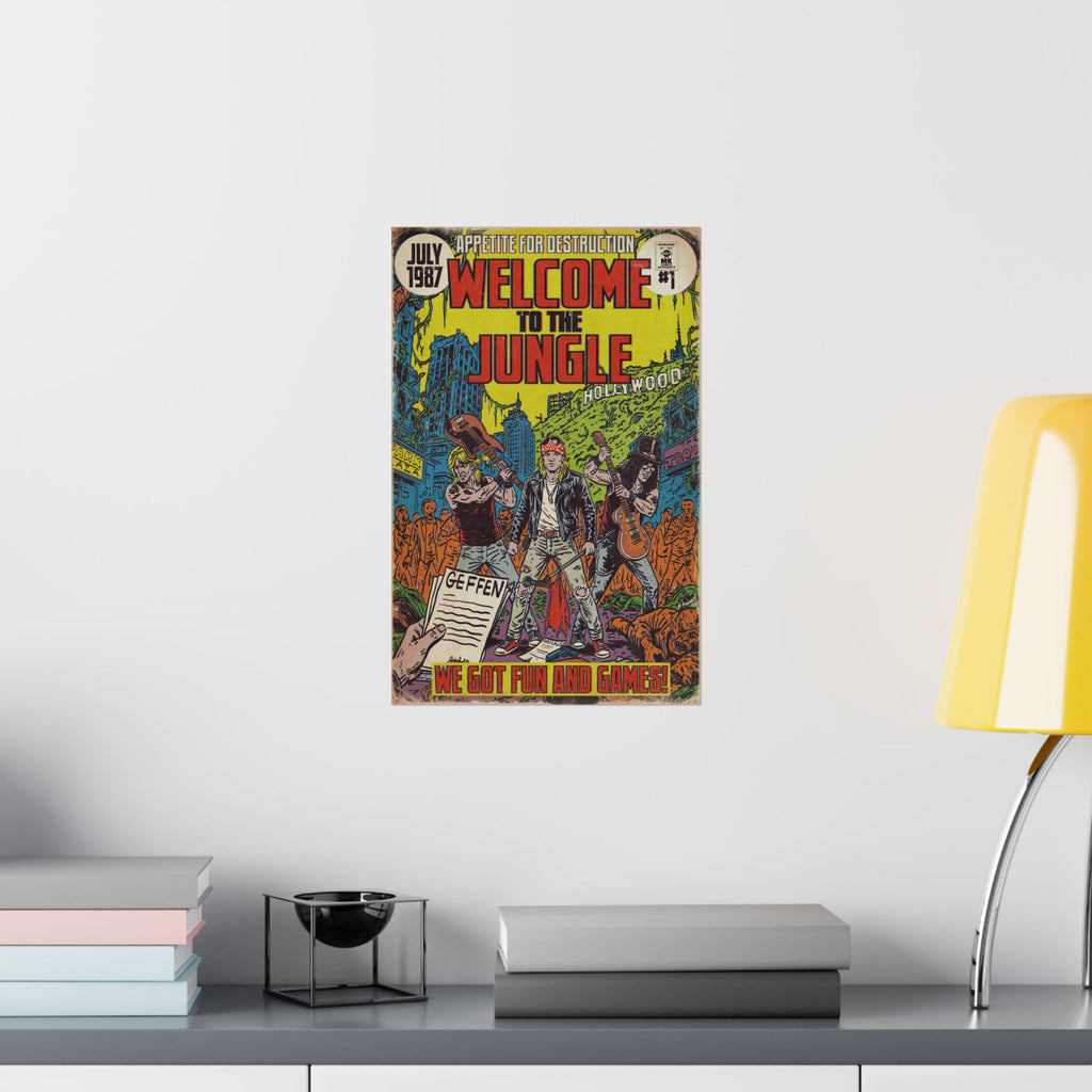 Welcome to the Jungle - Matte Vertical Posters
