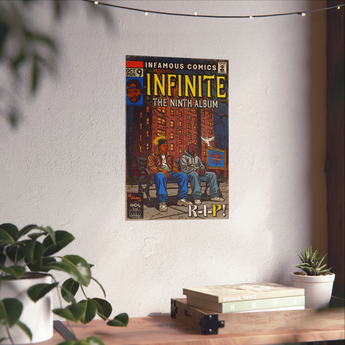 Infinite - Comic Book Art - Matte Vertical Posters