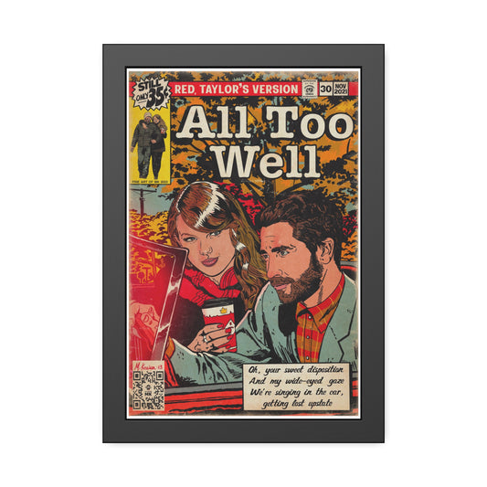 Taylor Swift - All Too Well - Framed Paper Posters