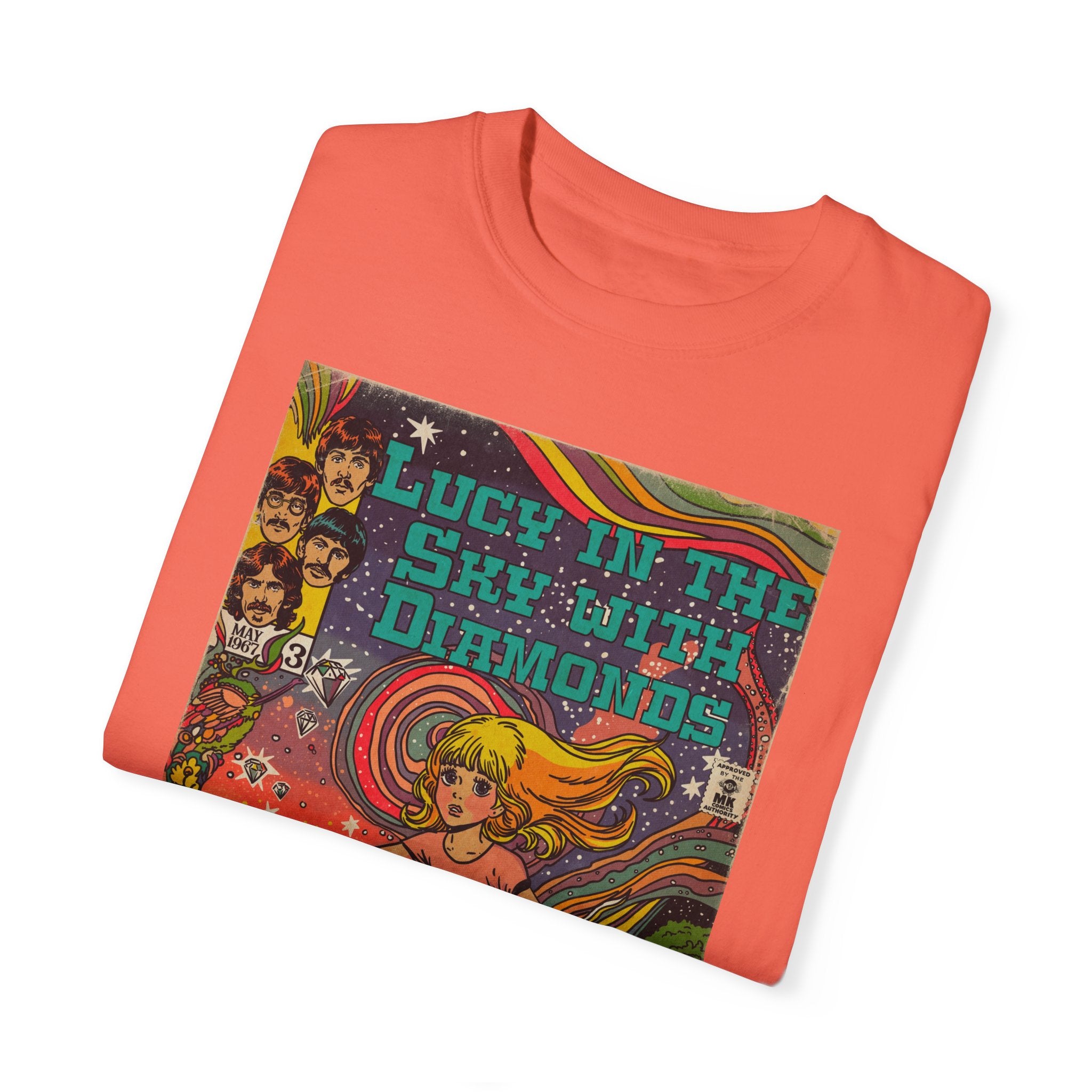Lucy in the Sky with Diamonds - Unisex Comfort Colors T-shirt
