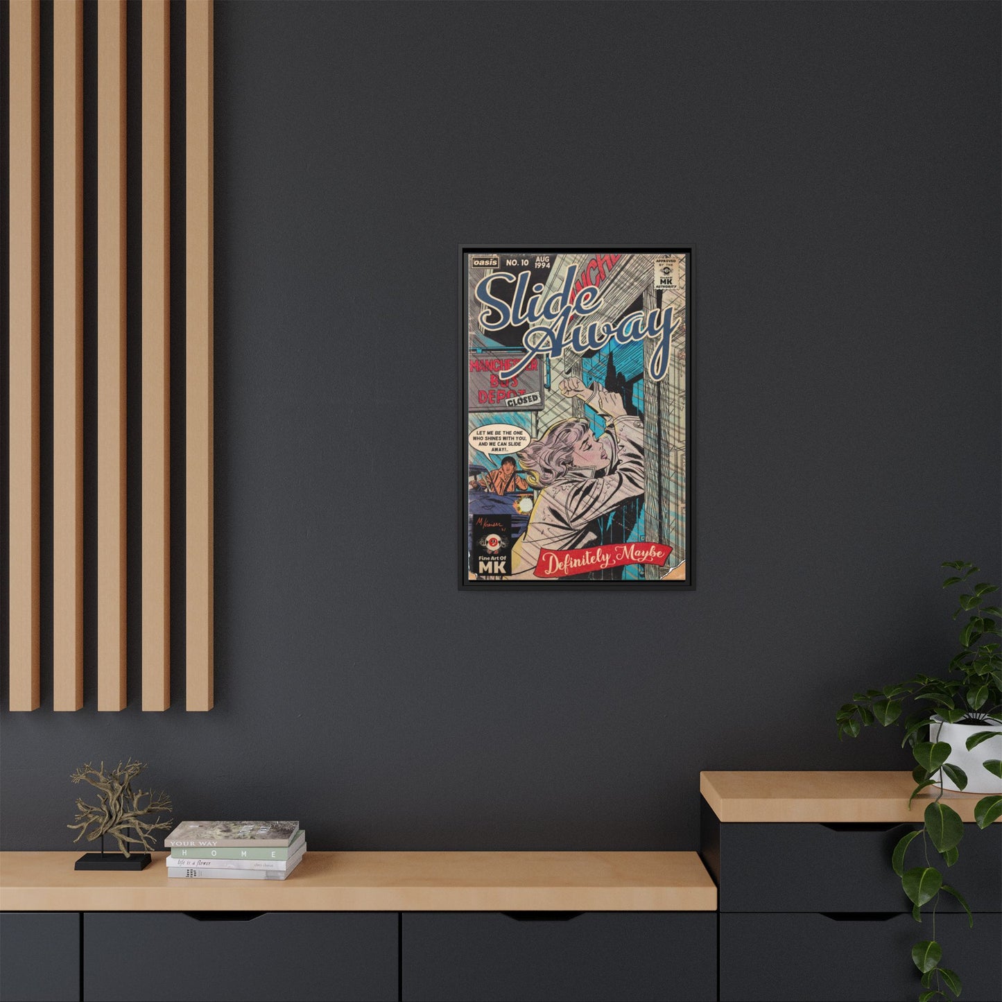 Oasis - Slide Away - Gallery Canvas Wraps, Vertical Frame