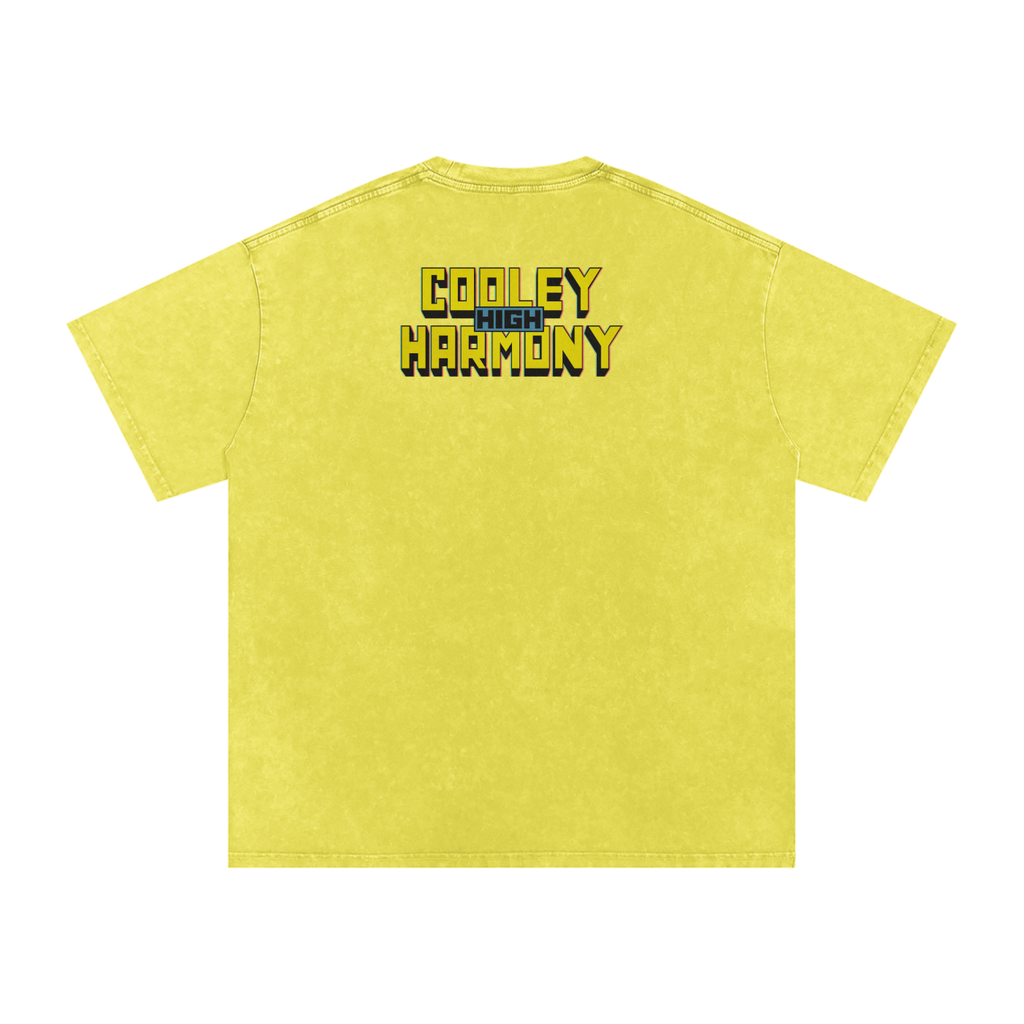 Cooleyhighharmony - Snow Washed Oversized Cotton T-Shirt