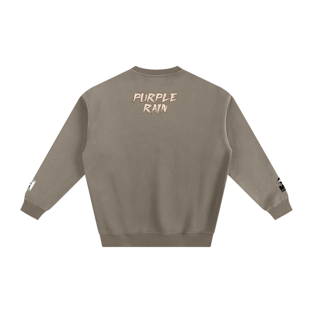 Purple Rain - Fleeced Sweatshirt
