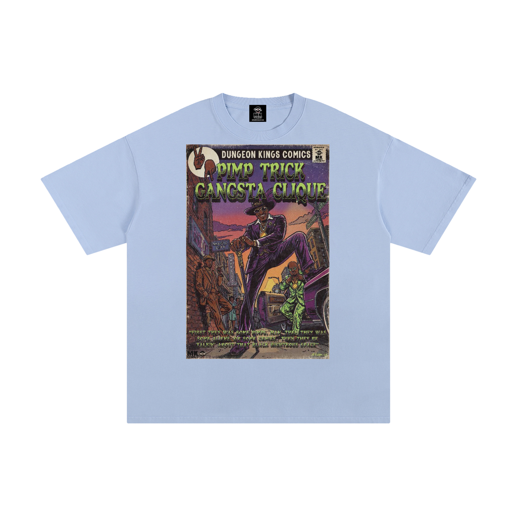 Pimp Trick Gangsta Clique - Unisex Pure Cotton T-Shirt