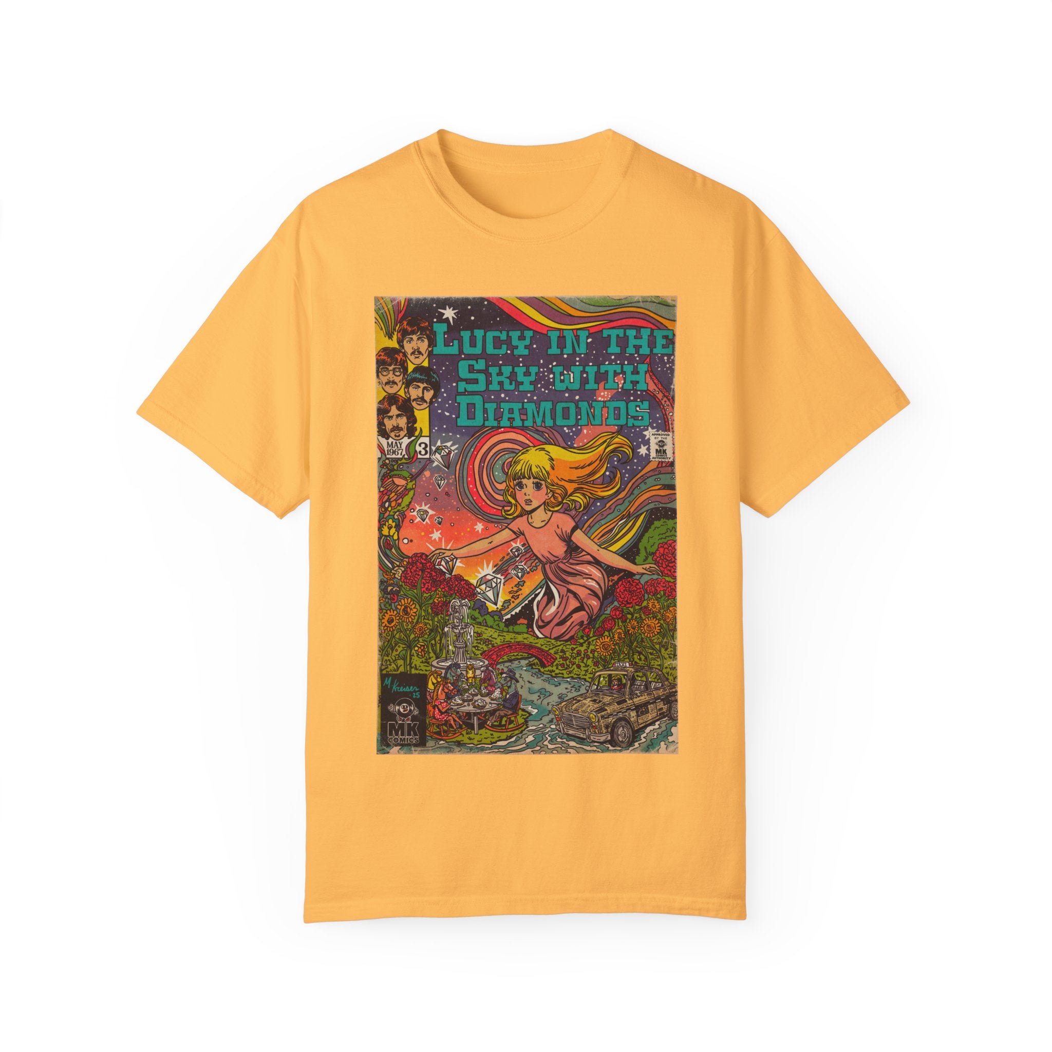Lucy in the Sky with Diamonds - Unisex Comfort Colors T-shirt