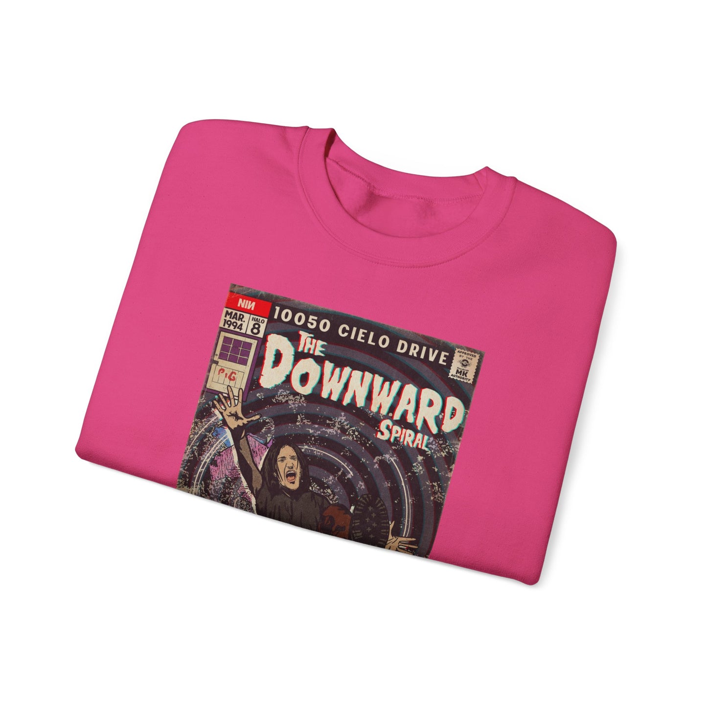 NIN - The Downward Spiral - Unisex Heavy Blend™ Crewneck Sweatshirt