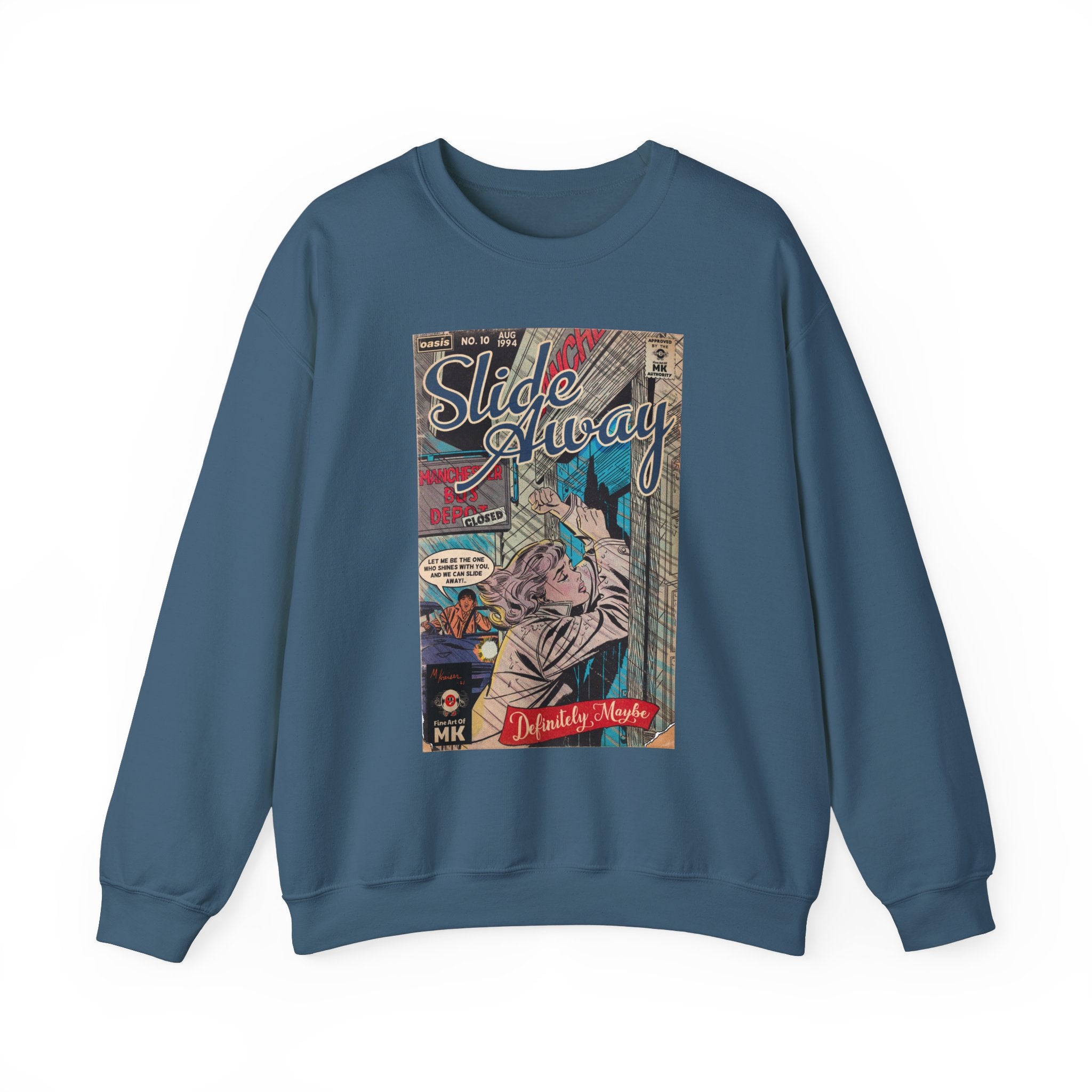 Slide Away - Unisex Heavy Blend™ Crewneck Sweatshirt