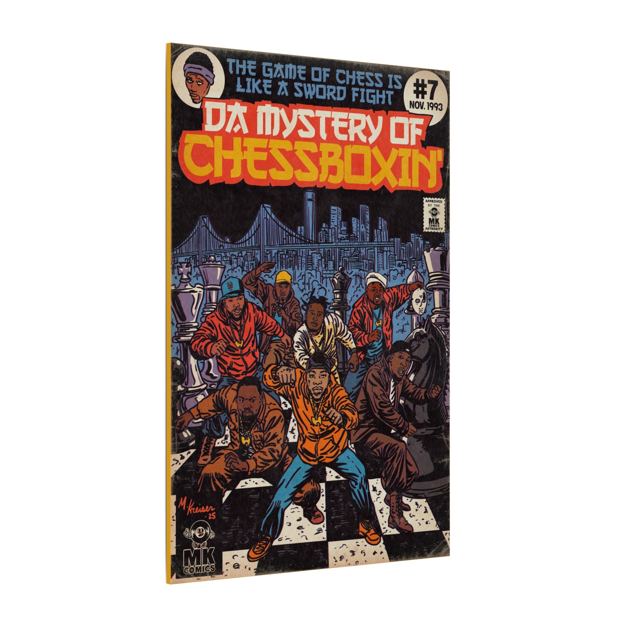 Da Mystery of Chessboxin - Matte Canvas, Stretched, 0.75" (Multi-Size)