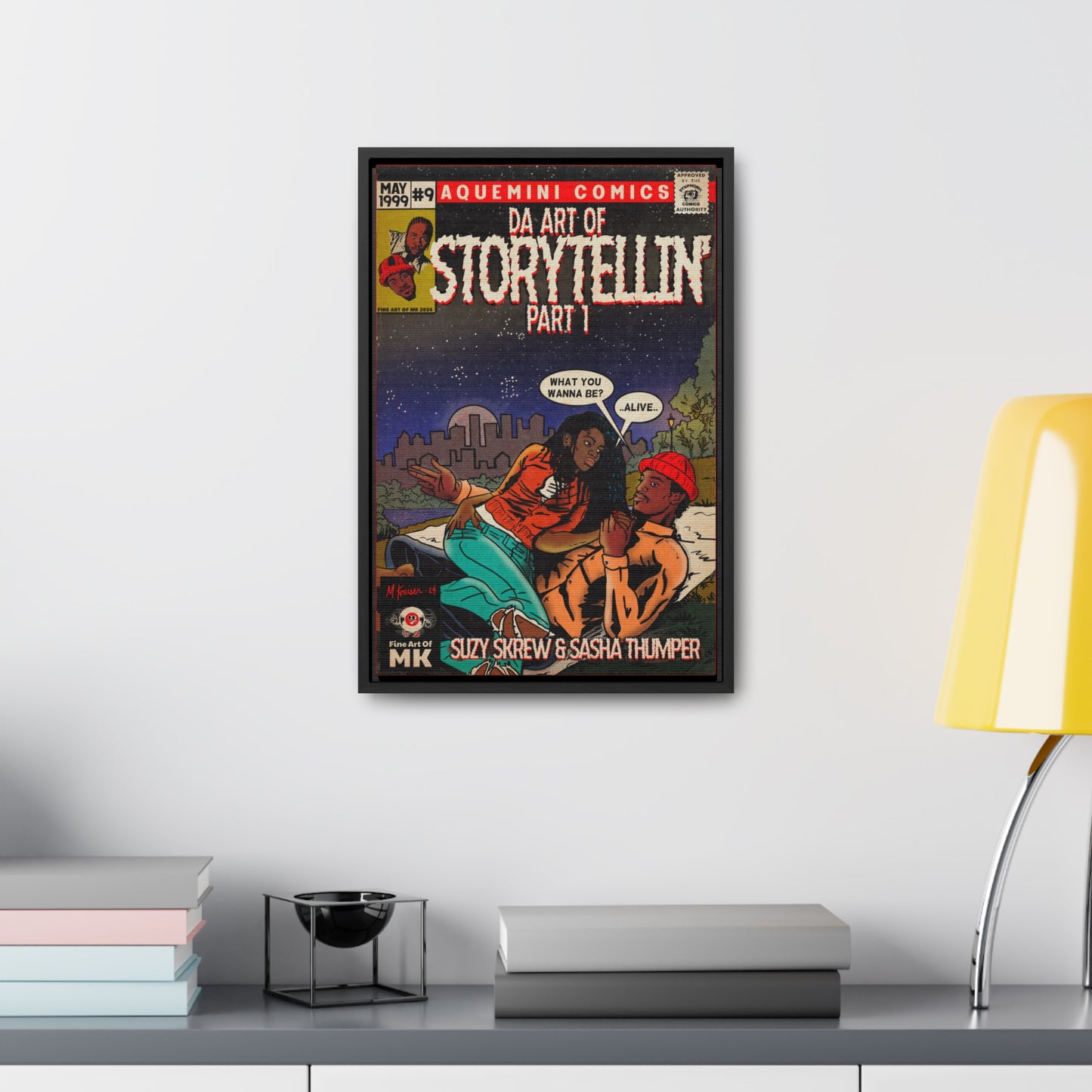 OutKast Da Art of Storytellin’ Part 1 - Gallery Canvas Wraps, Vertical Frame