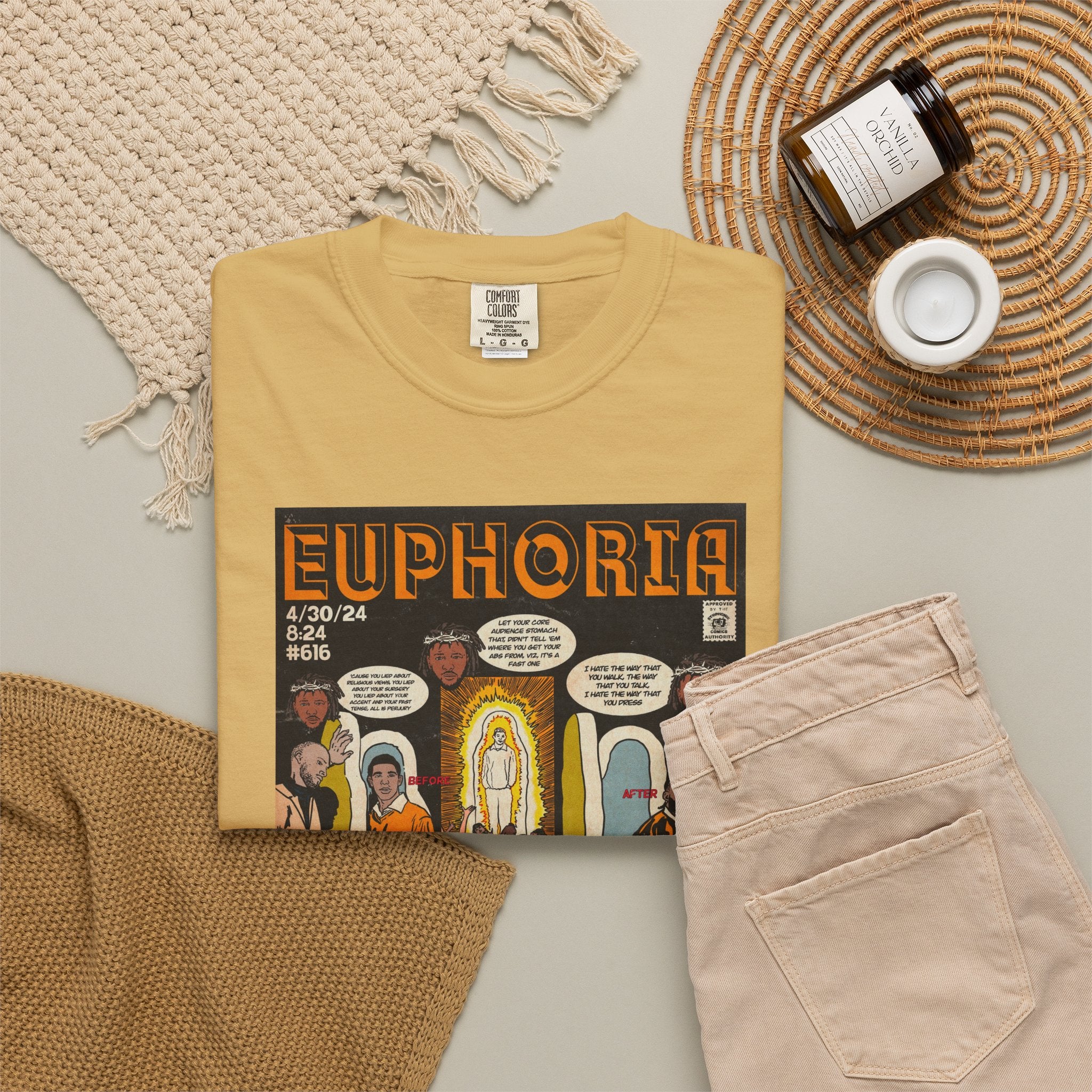 Euphoria - Unisex Comfort Colors T-shirt