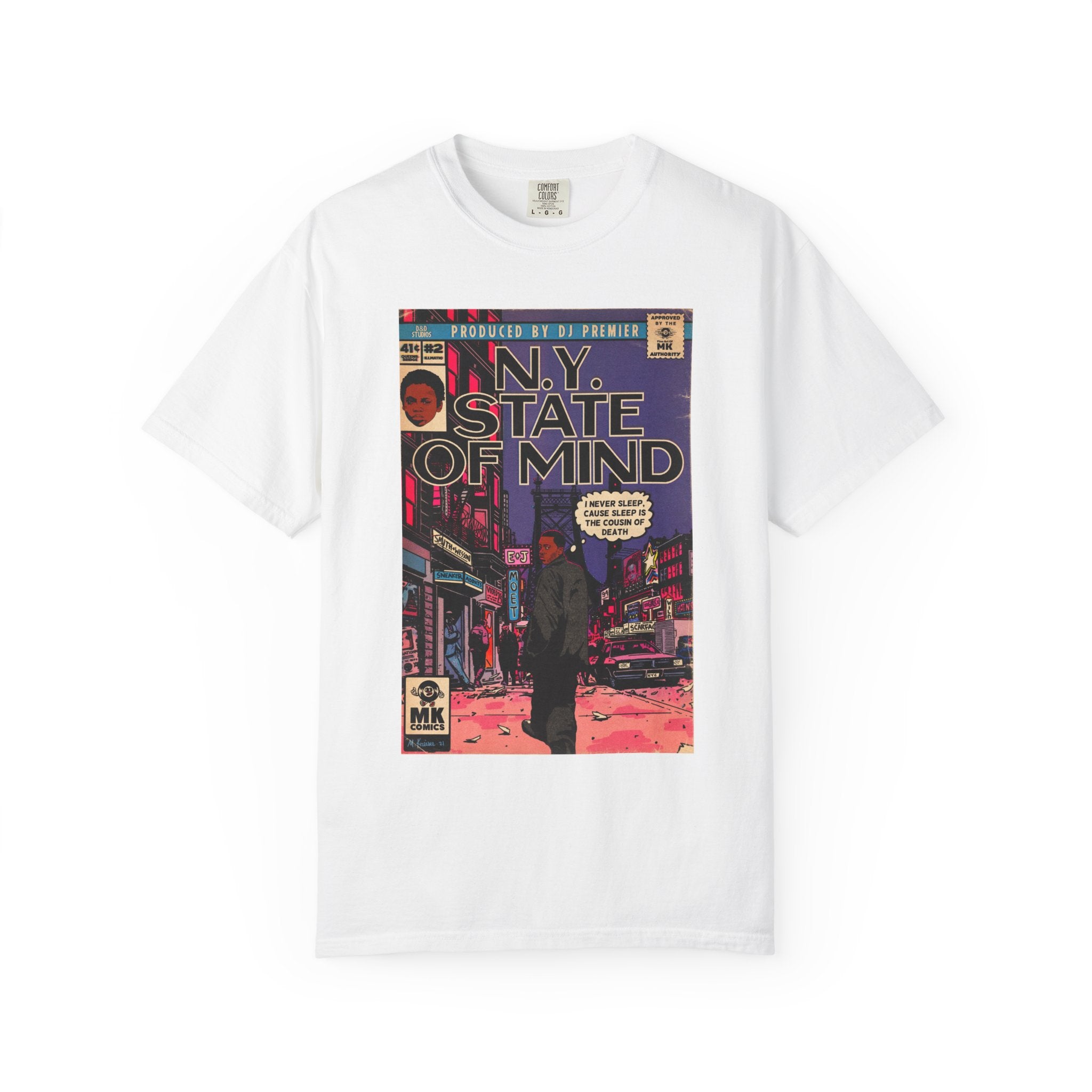 NY State of Mind - Unisex Comfort Colors T-shirt