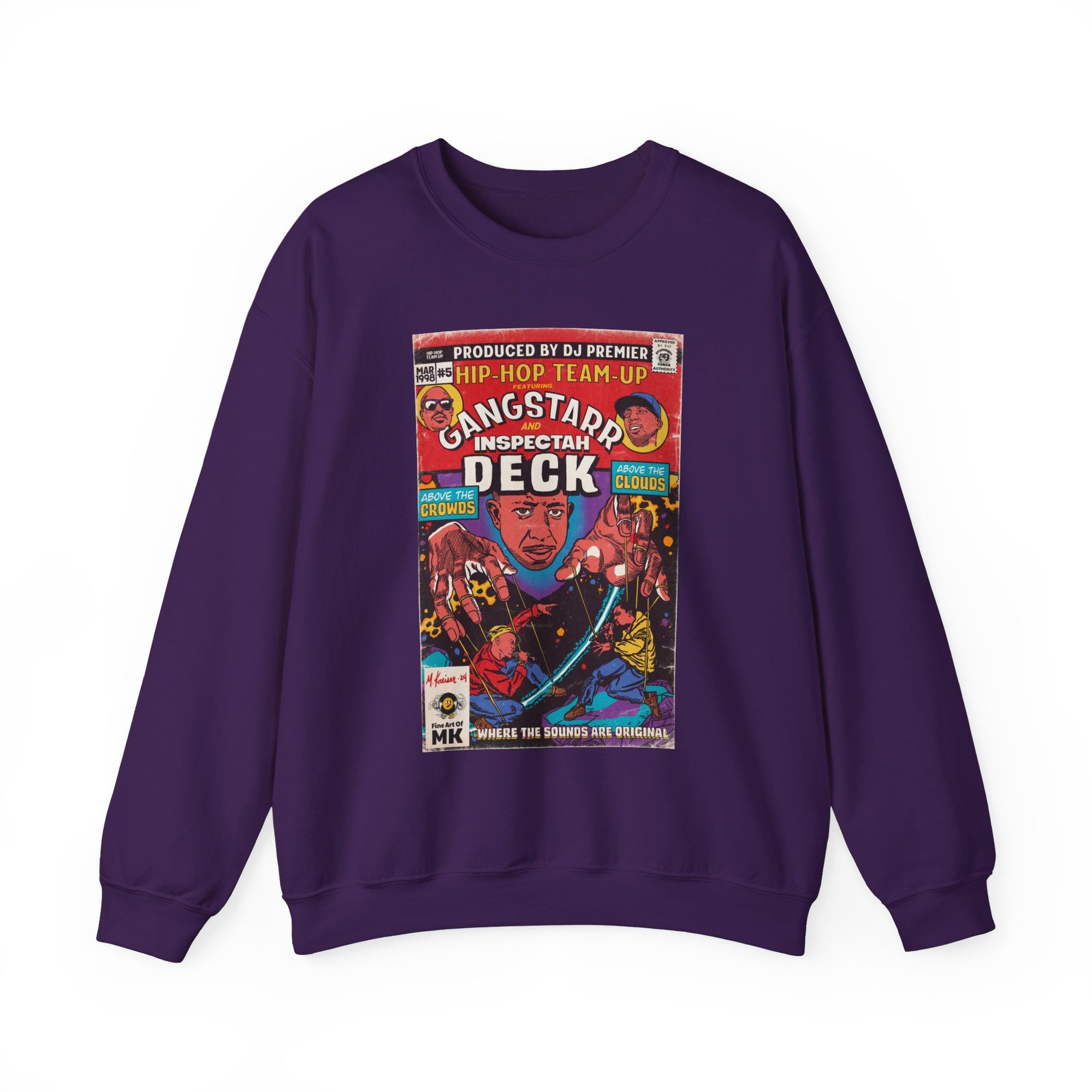 Above The Clouds - Unisex Heavy Blend™ Crewneck Sweatshirt