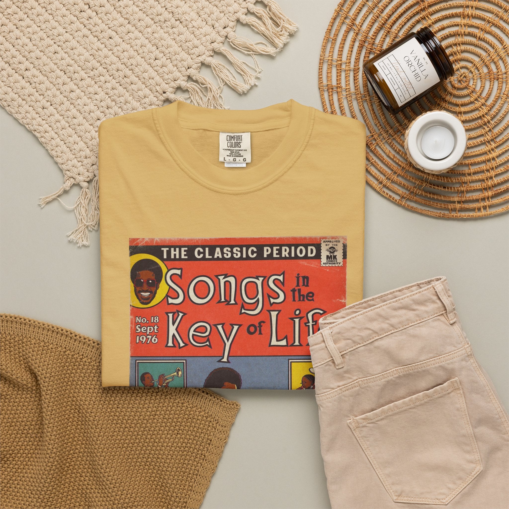 Songs in the Key of Life - Unisex Comfort Colors T-shirt