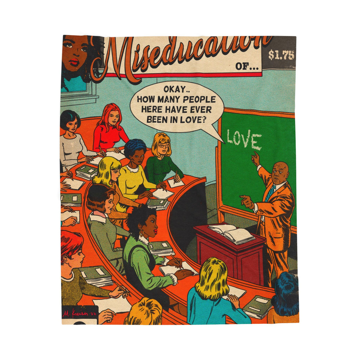 The Miseducation of...- Velveteen Plush Blanket