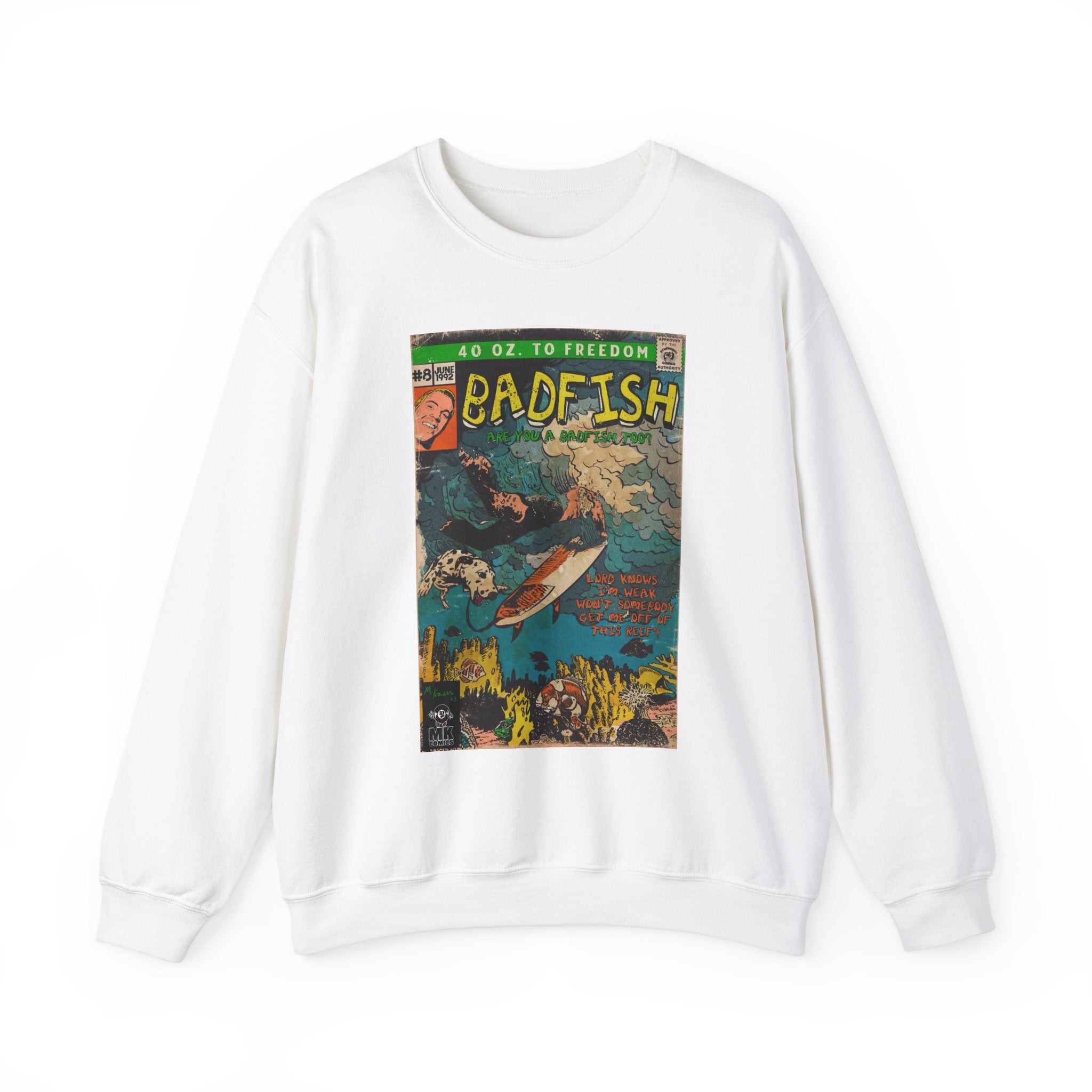 Badfish - Unisex Heavy Blend™ Crewneck Sweatshirt