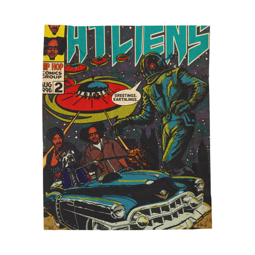 ATLiens - Velveteen Plush Blanket