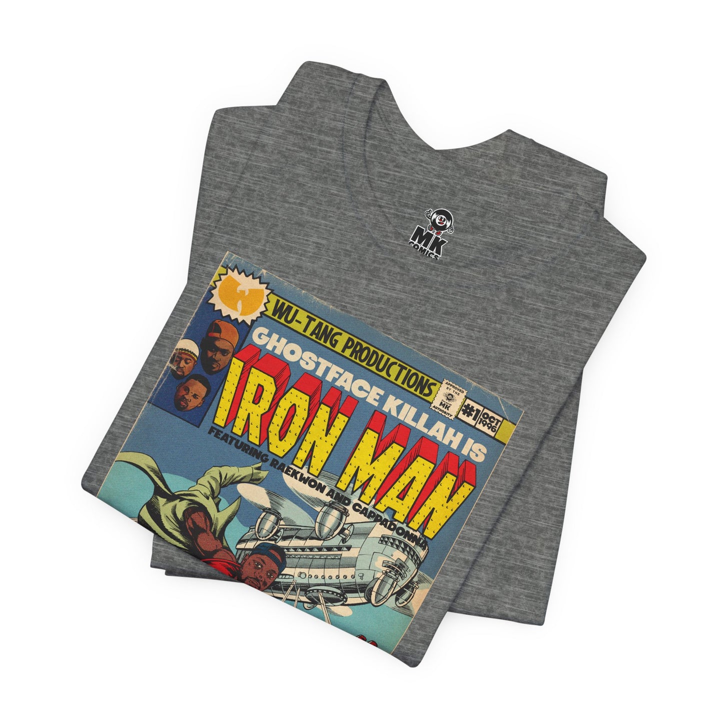 Ghostface - Iron Man - Unisex Jersey Short Sleeve Tee