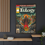 Eulogy - Matte Canvas, Framed (Multi-color)