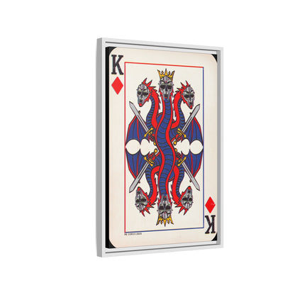 King Geedorah - Matte Canvas, Framed (Multi-color)