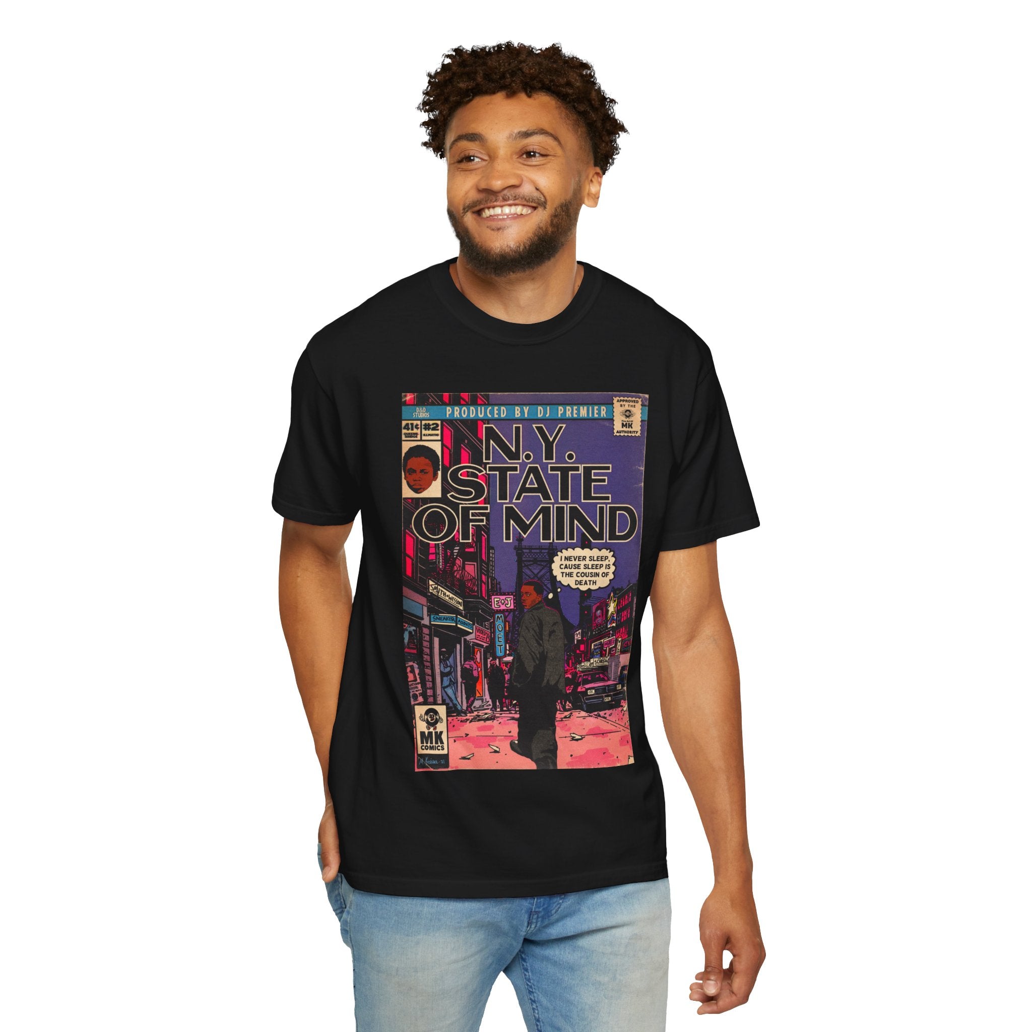 NY State of Mind - Unisex Comfort Colors T-shirt