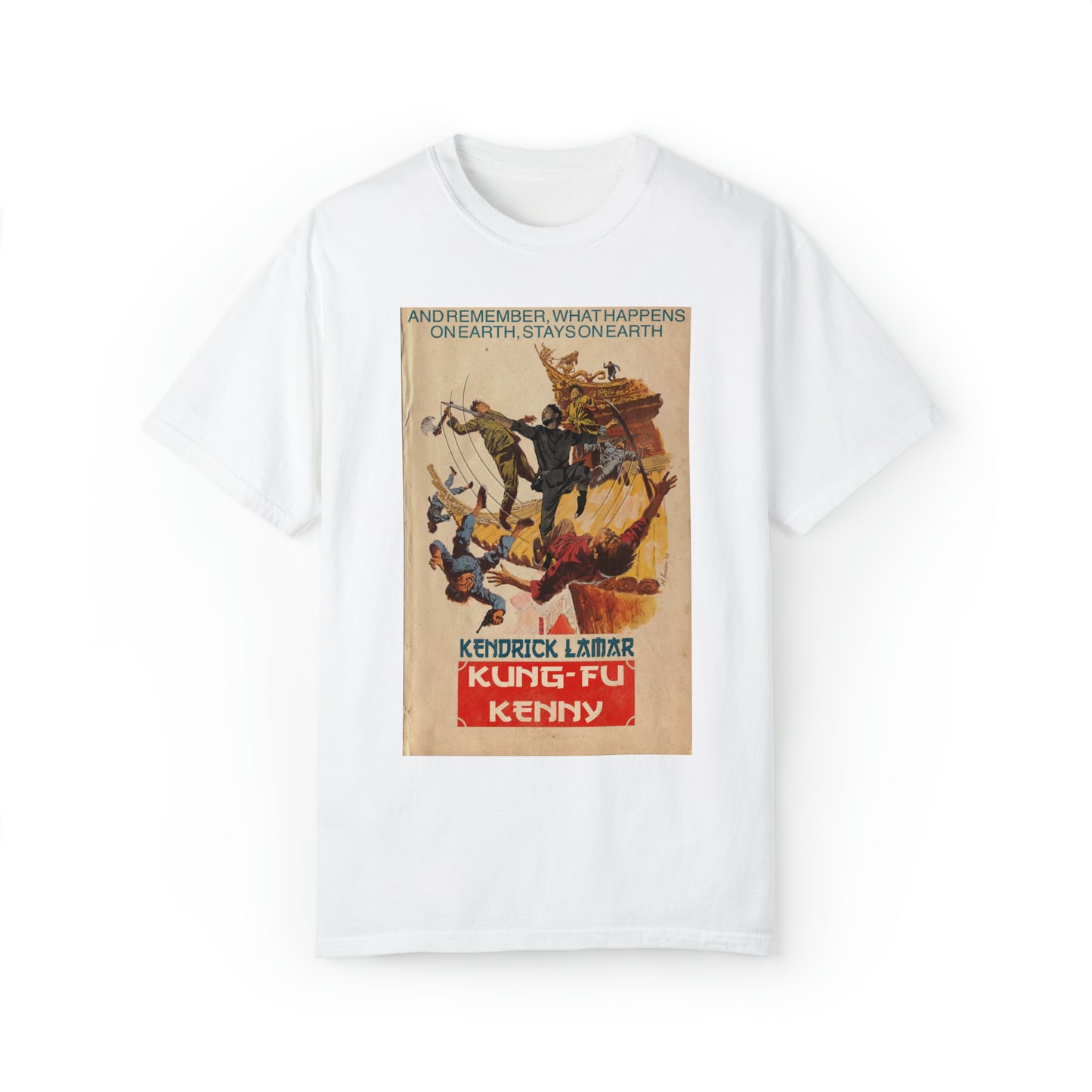 Kendrick Lamar - Kung Fu Kenny - Unisex Comfort Colors T-shirt