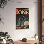 One - Comic Book Art - Vertical Matte Poster