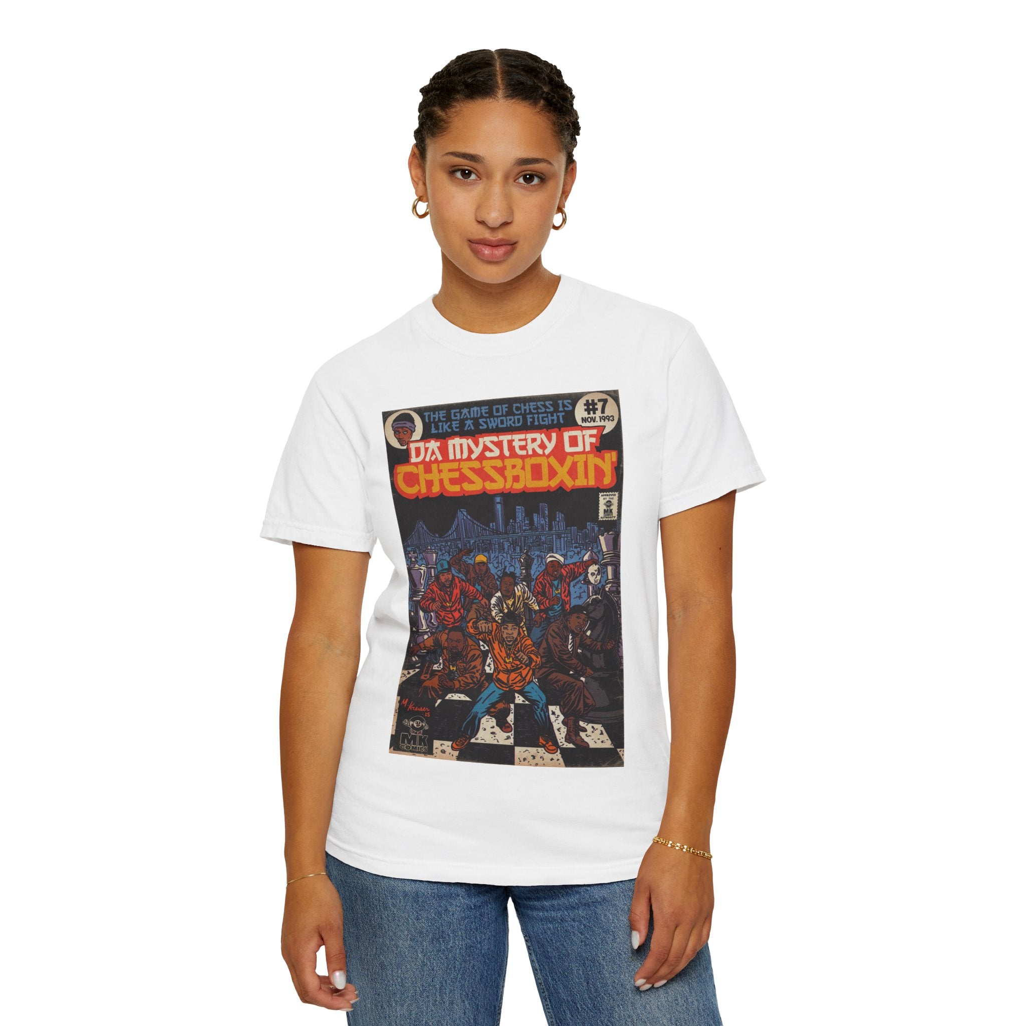 Da Mystery of Chessboxin - Unisex Comfort Colors T-shirt | Hip Hop Graphic Cotton Oversized Streetwear Tee