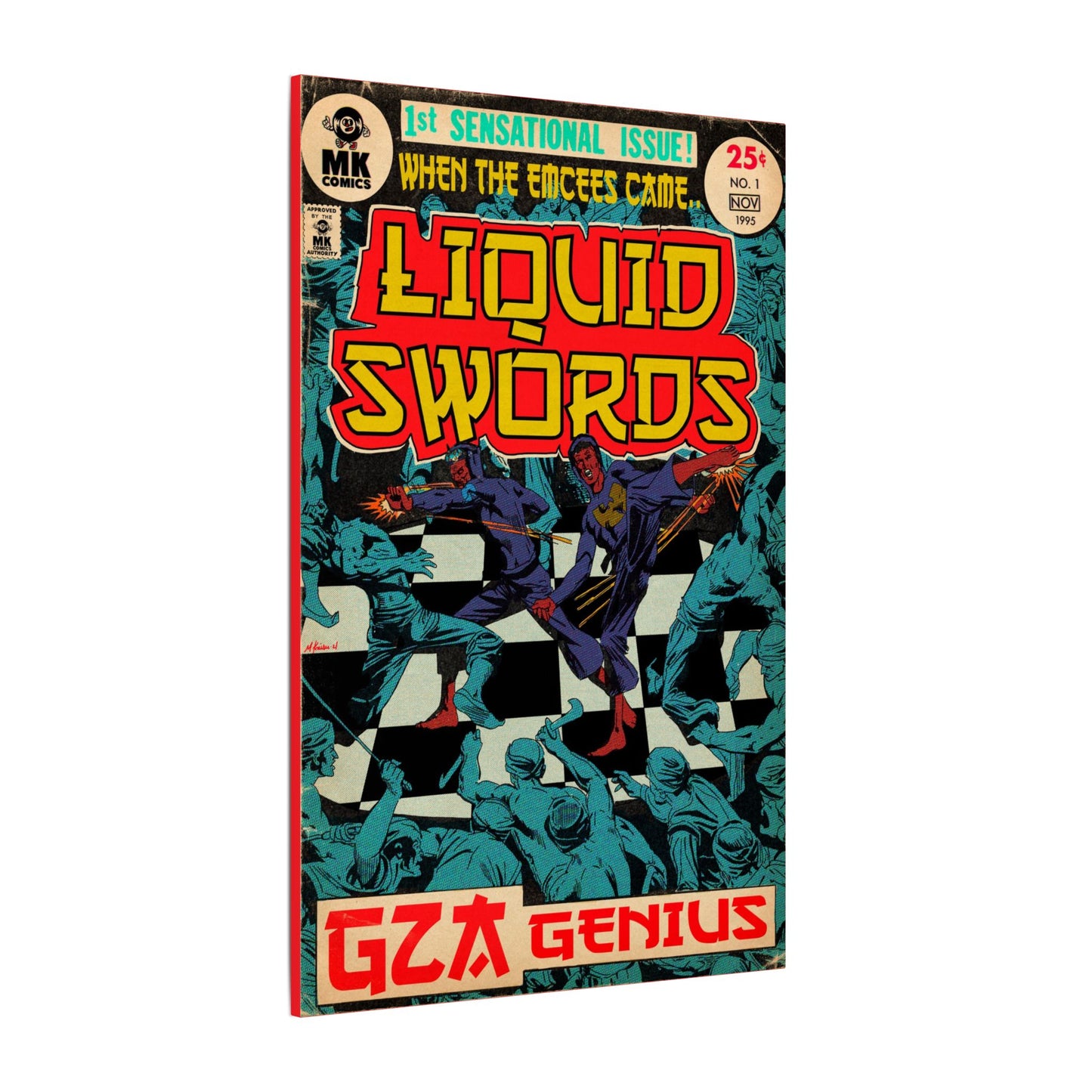 Liquid Swords - Matte Canvas, Stretched