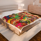 All I Want for Christmas... - Velveteen Plush Blanket