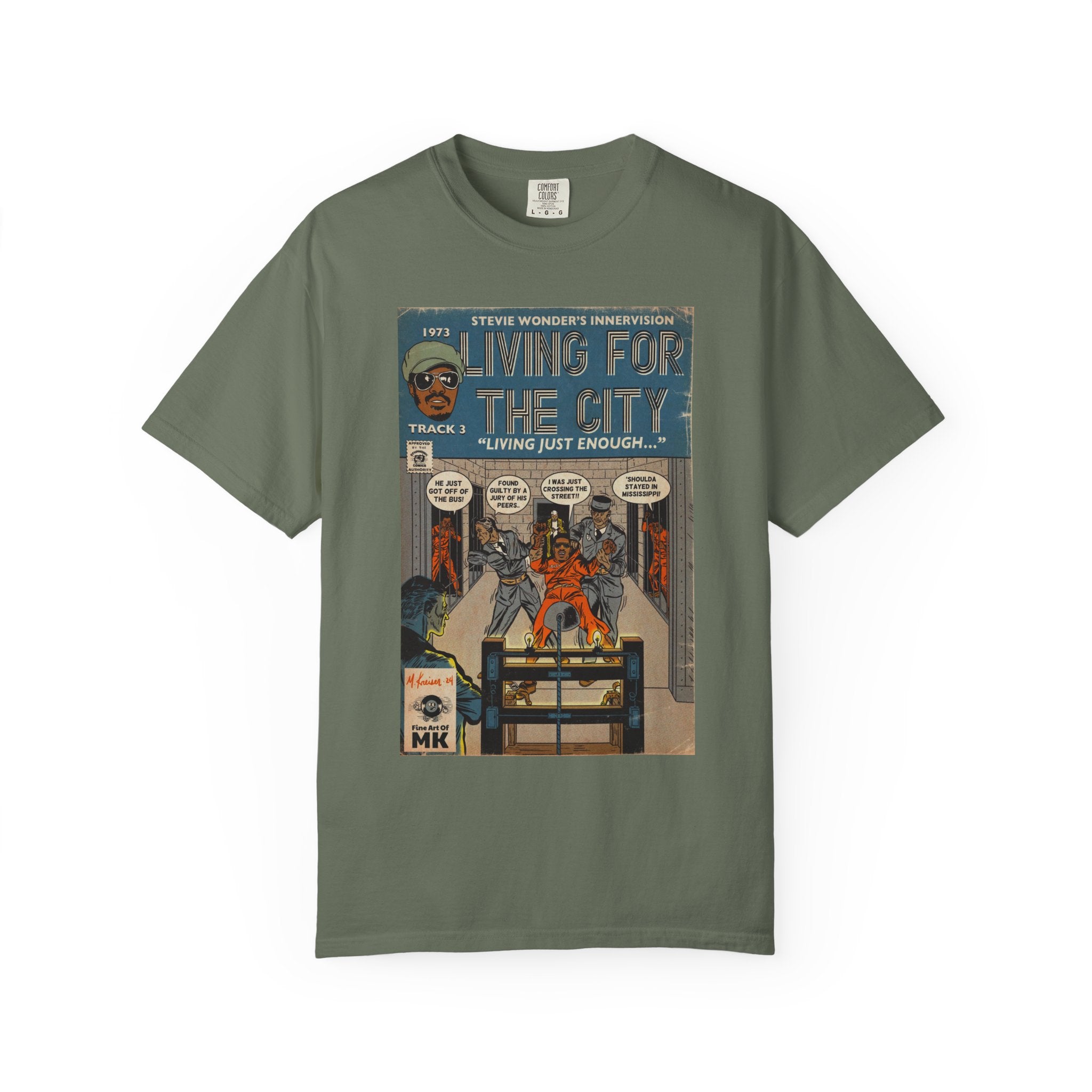 Living For The City - Unisex Comfort Colors T-shirt