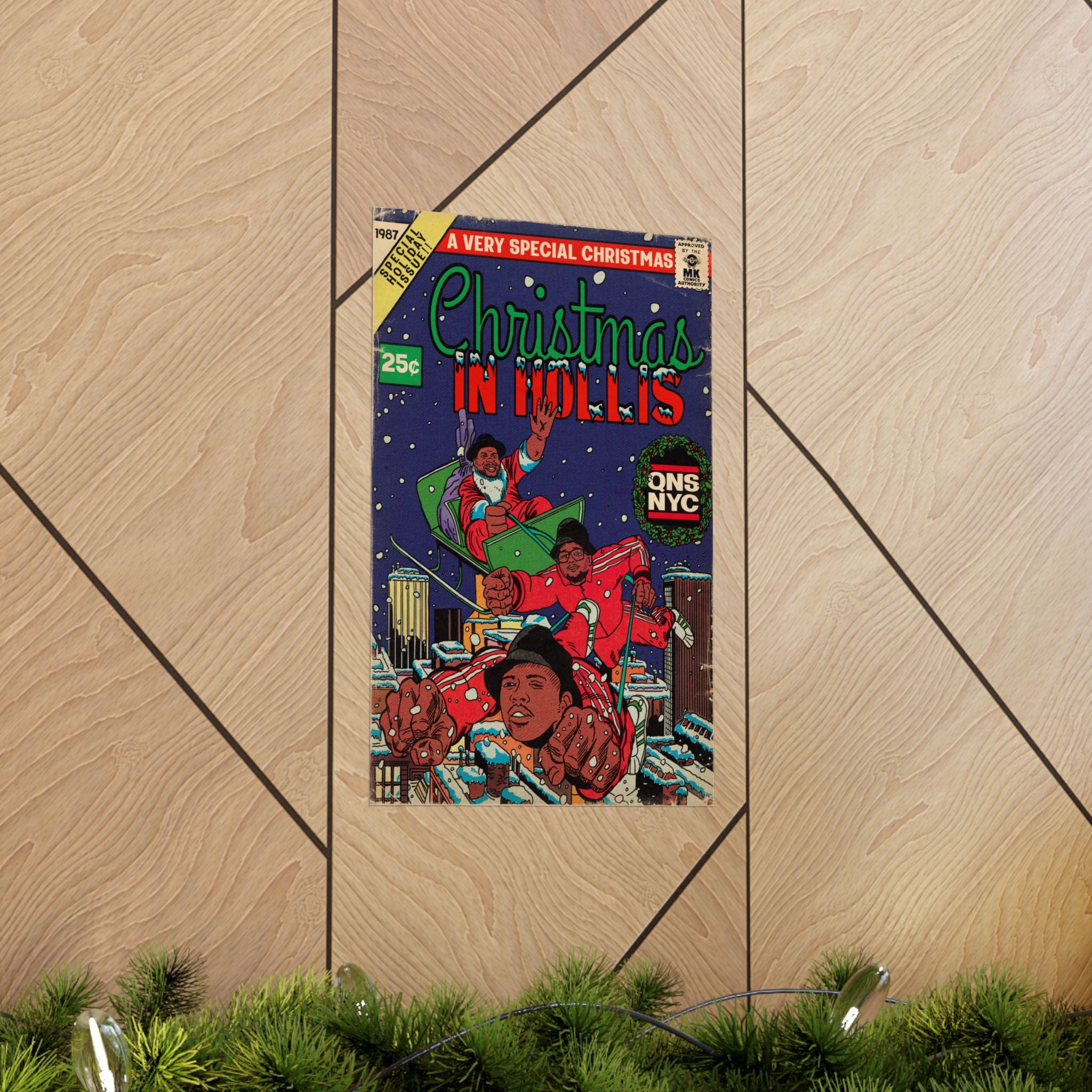 Christmas in Hollis - Matte Vertical Posters