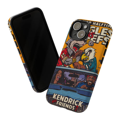 Kendrick & SZA - 2025 Halftime - Eagles vs Chiefs - Tough Phone Cases
