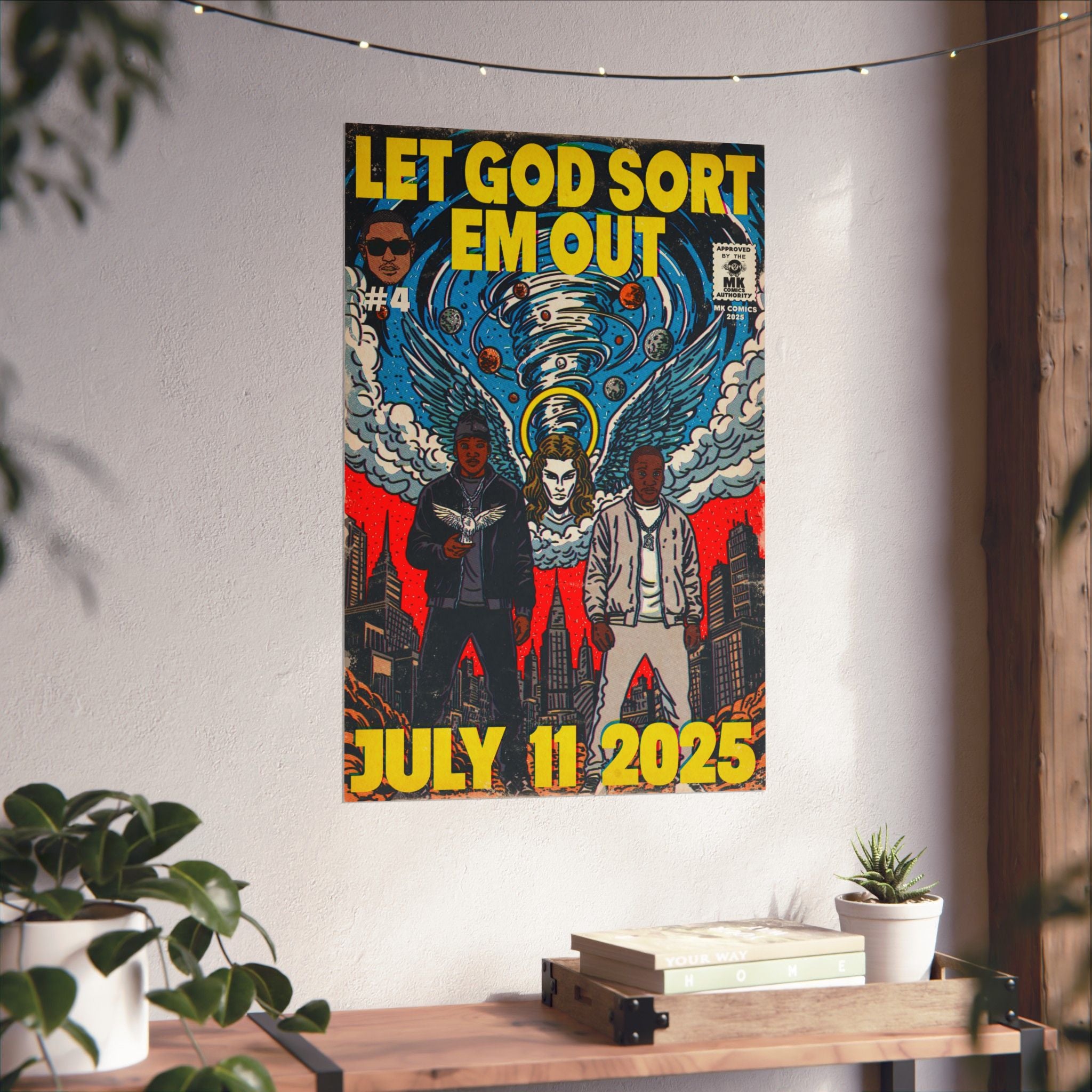 Let God Sort Em Out - Matte Vertical Posters