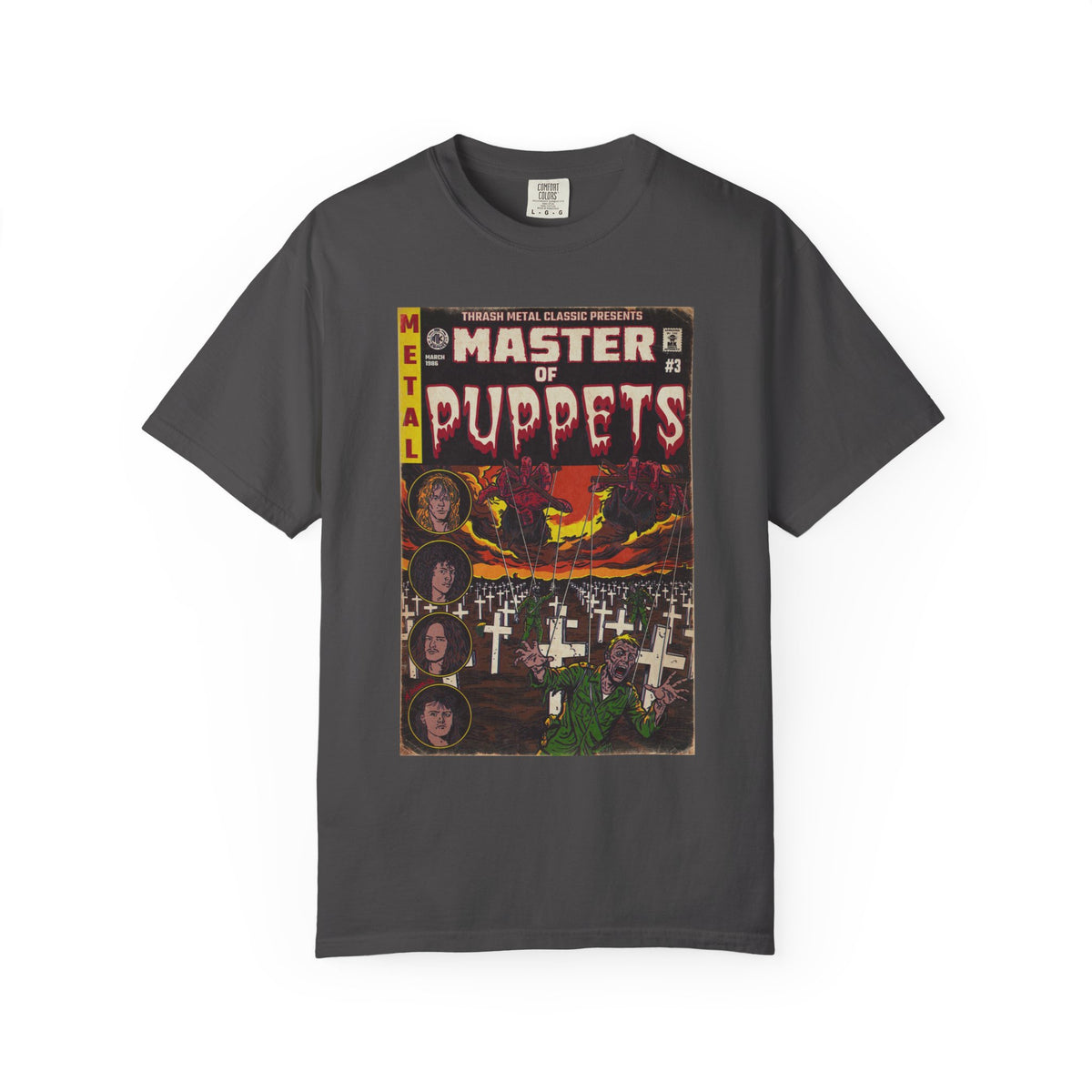 Master of Puppets - Unisex Garment-Dyed T-shirt