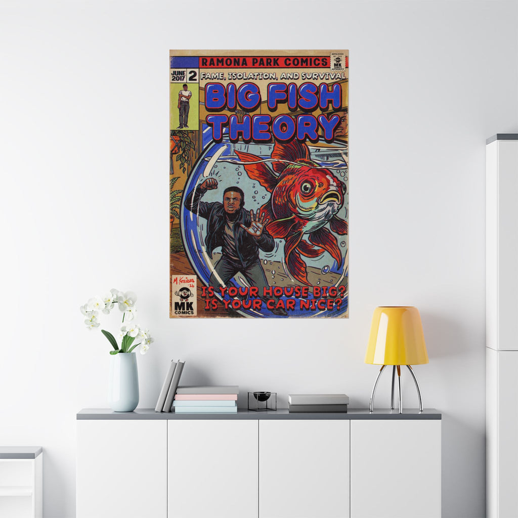 Big Fish Theory - Matte Vertical Posters