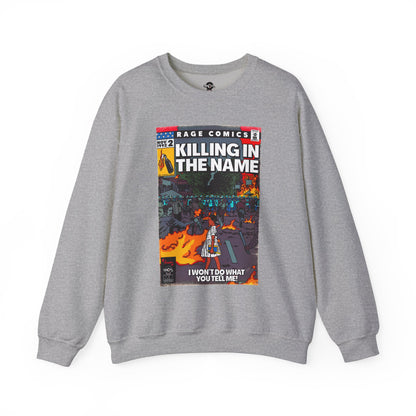 Rage - Killing In the Name - Unisex Heavy Blend™ Crewneck Sweatshirt