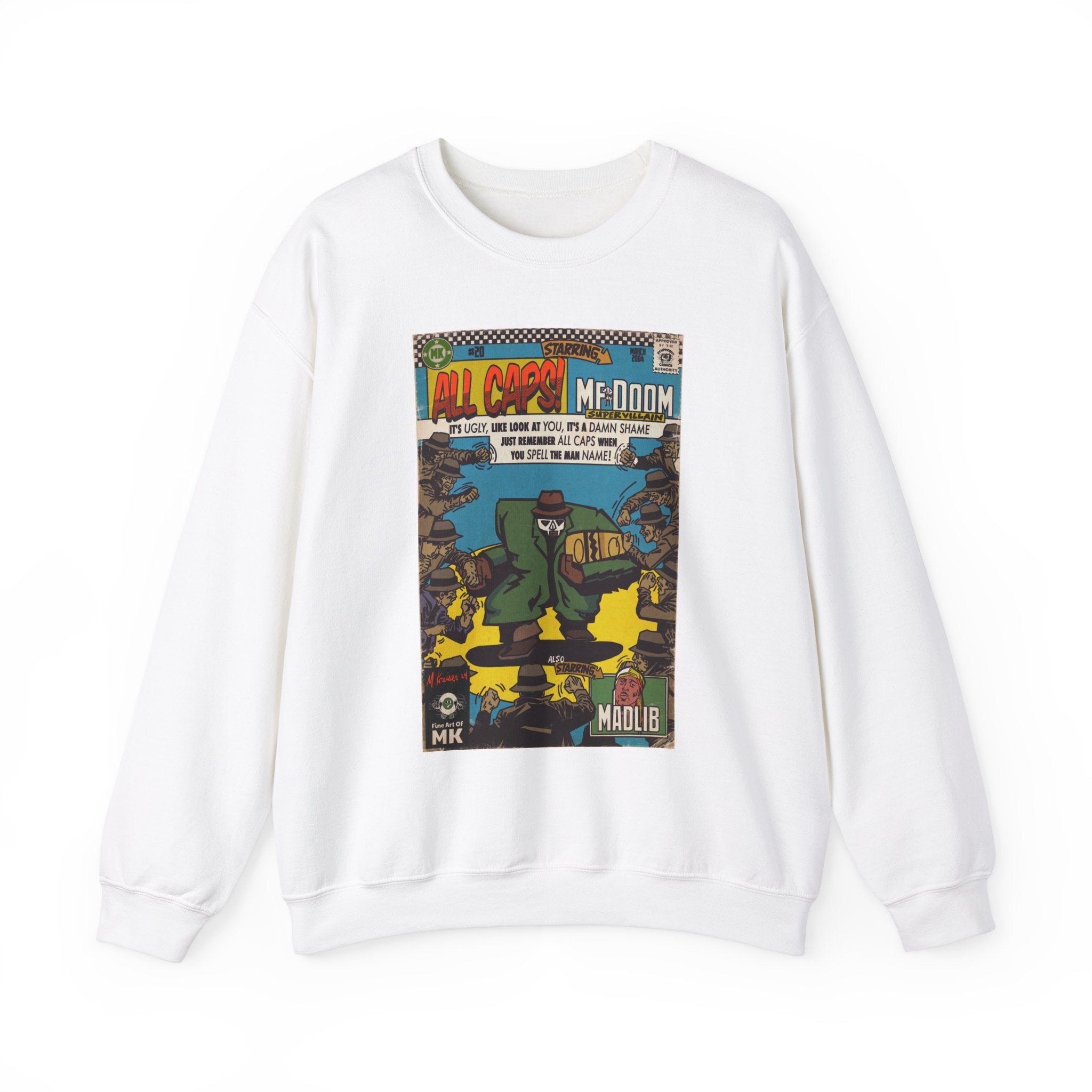 All Caps - Unisex Heavy Blend™ Crewneck Sweatshirt