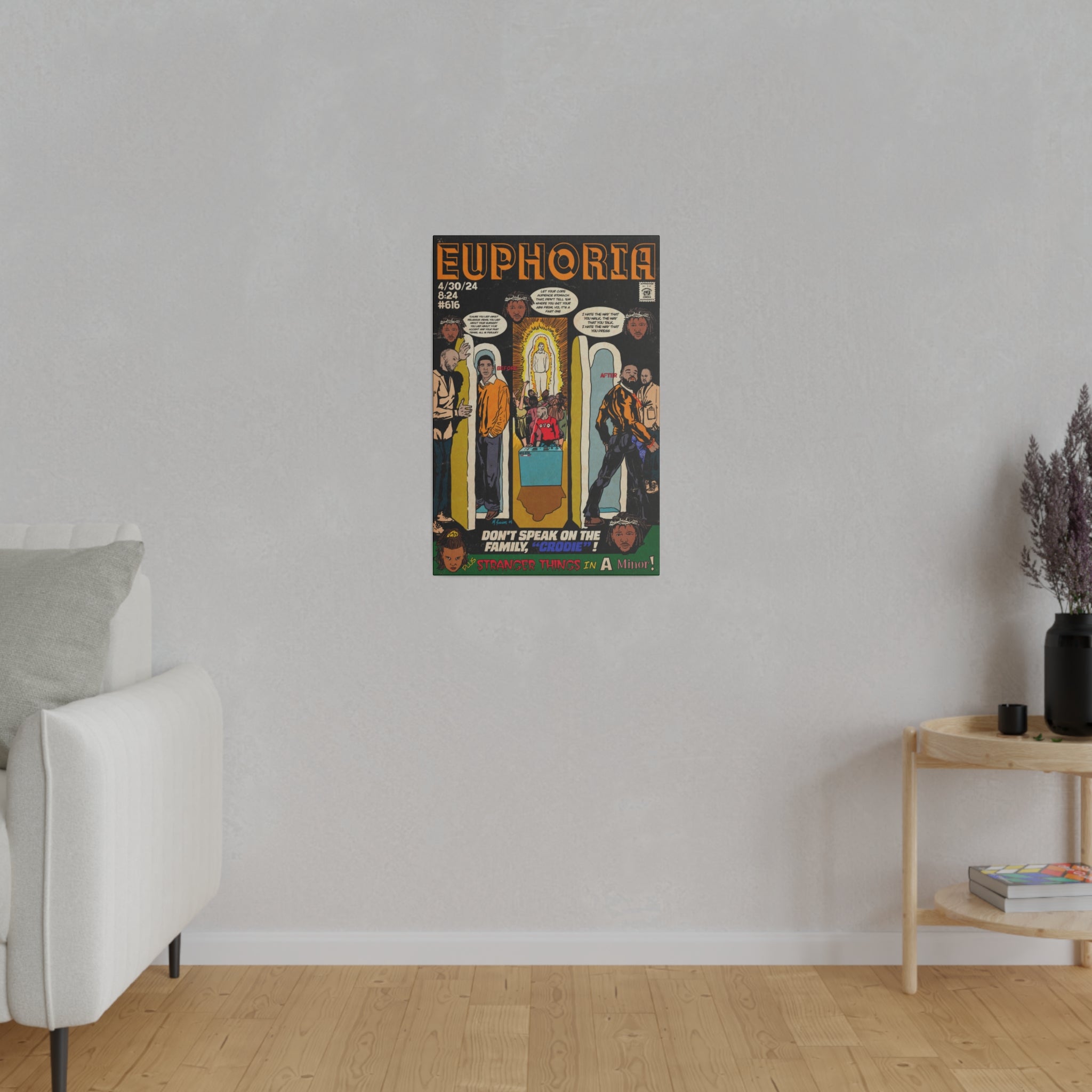 Euphoria - Matte Canvas, Stretched, 0.75"