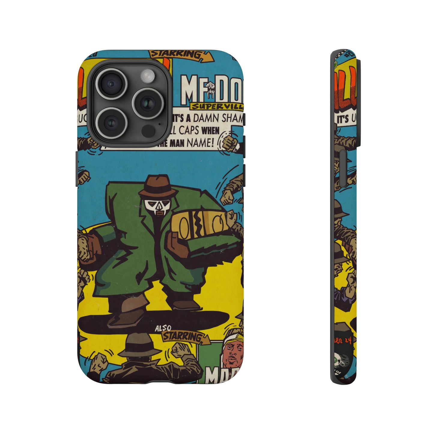 MF DOOM - All Caps - Tough Phone Cases