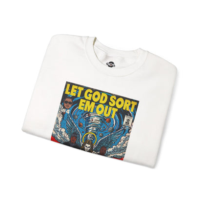 Let God Sort Em Out - Unisex Heavy Blend™ Crewneck Sweatshirt