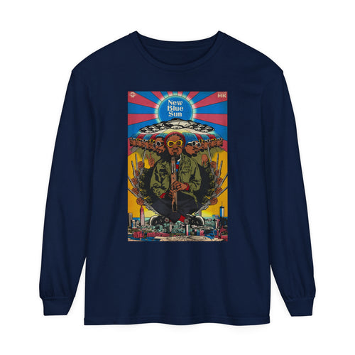 Blue Sun - Unisex Comfort Colors Long Sleeve T-Shirt