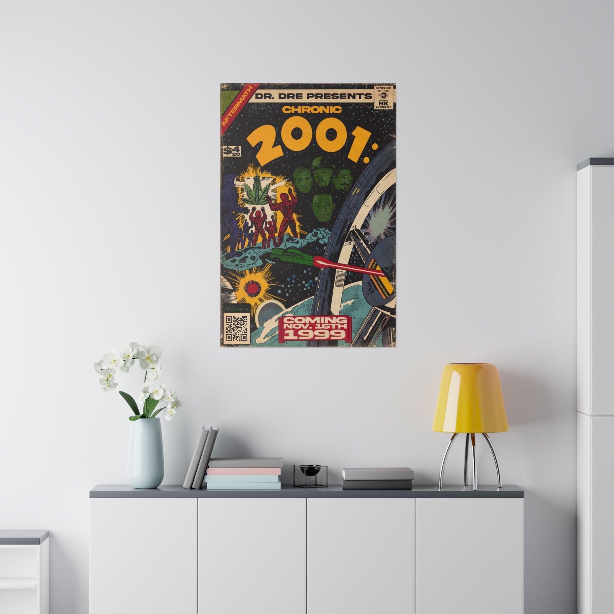 Chronic 2001 - Matte Canvas, Stretched